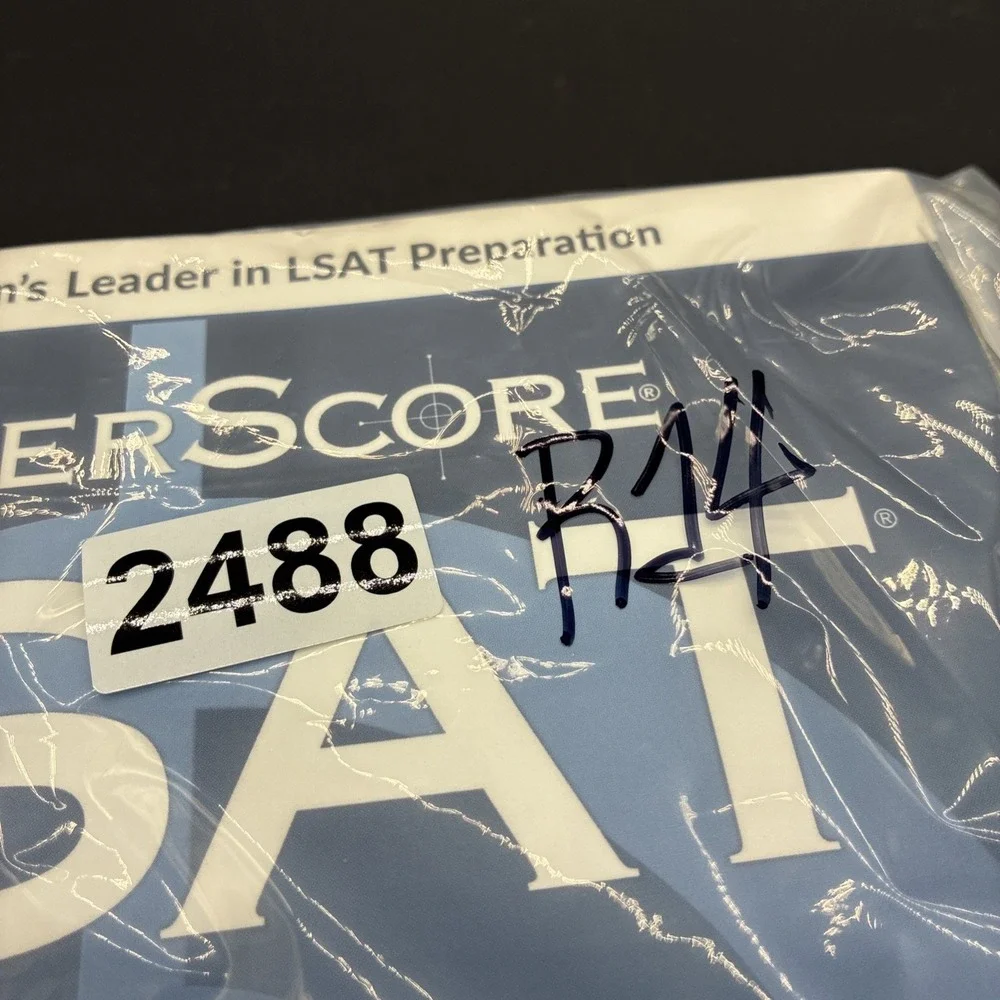 The PowerScore LSAT Logical Reasoning Bible Paperback Test Prep Good Condition
